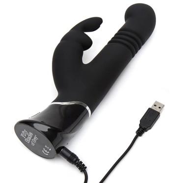 Pulsowibrator - Fifty Shades of Grey Greedy Girl Thrusting G-Spot Rabbit Vibrator